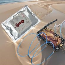 Load image into Gallery viewer, AirFly Dried Squid Baits for Crab Snare, Crab Trap, Real Squid Ready to Use as Crab Bait, No Refrigeration, 4 Packs