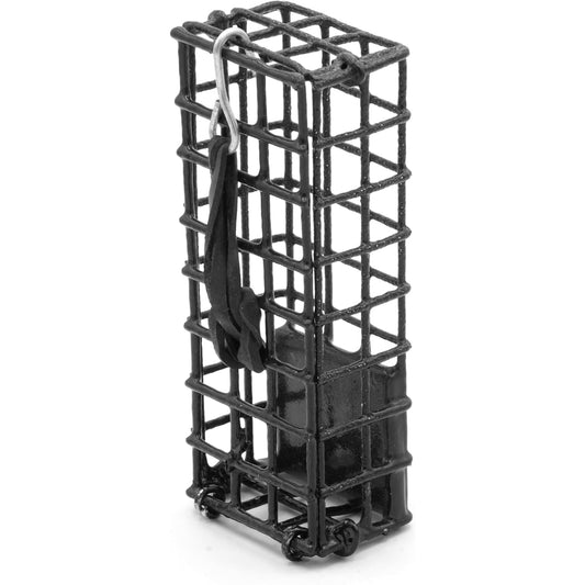 AirFly Bait Cage for Crab Traps, Nets, Rings, Snares - 4”x2”x1”, 5oz, Secure & Durable for Dungeness, Rock & Blue Crabs, 3 pieces