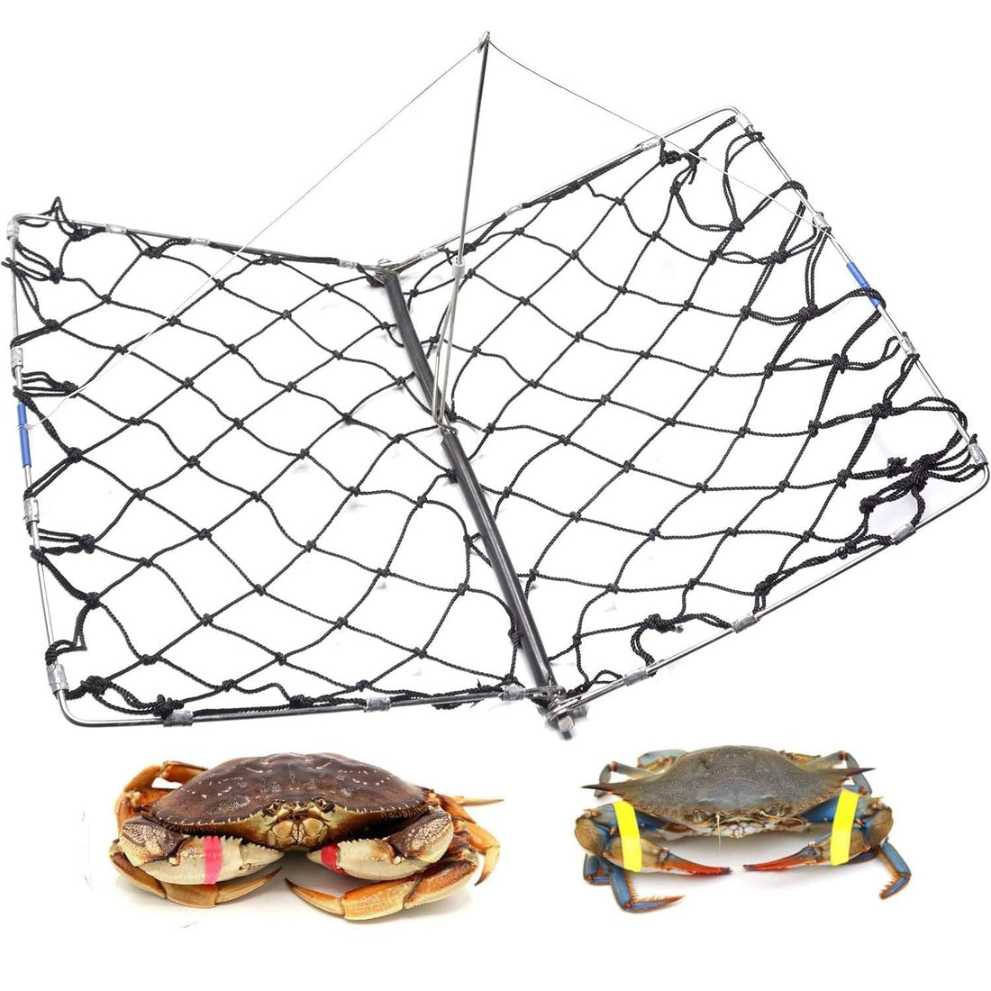 AirFly foldable castable crab trap