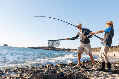 AirFly Anti-Slip Glove for Surf Fishing, Casting Glove with Finger Protection, Unisex Ambidextrous with Adjustable Elastic Band for Outdoor Fishing and Crabbing. Designed in USA