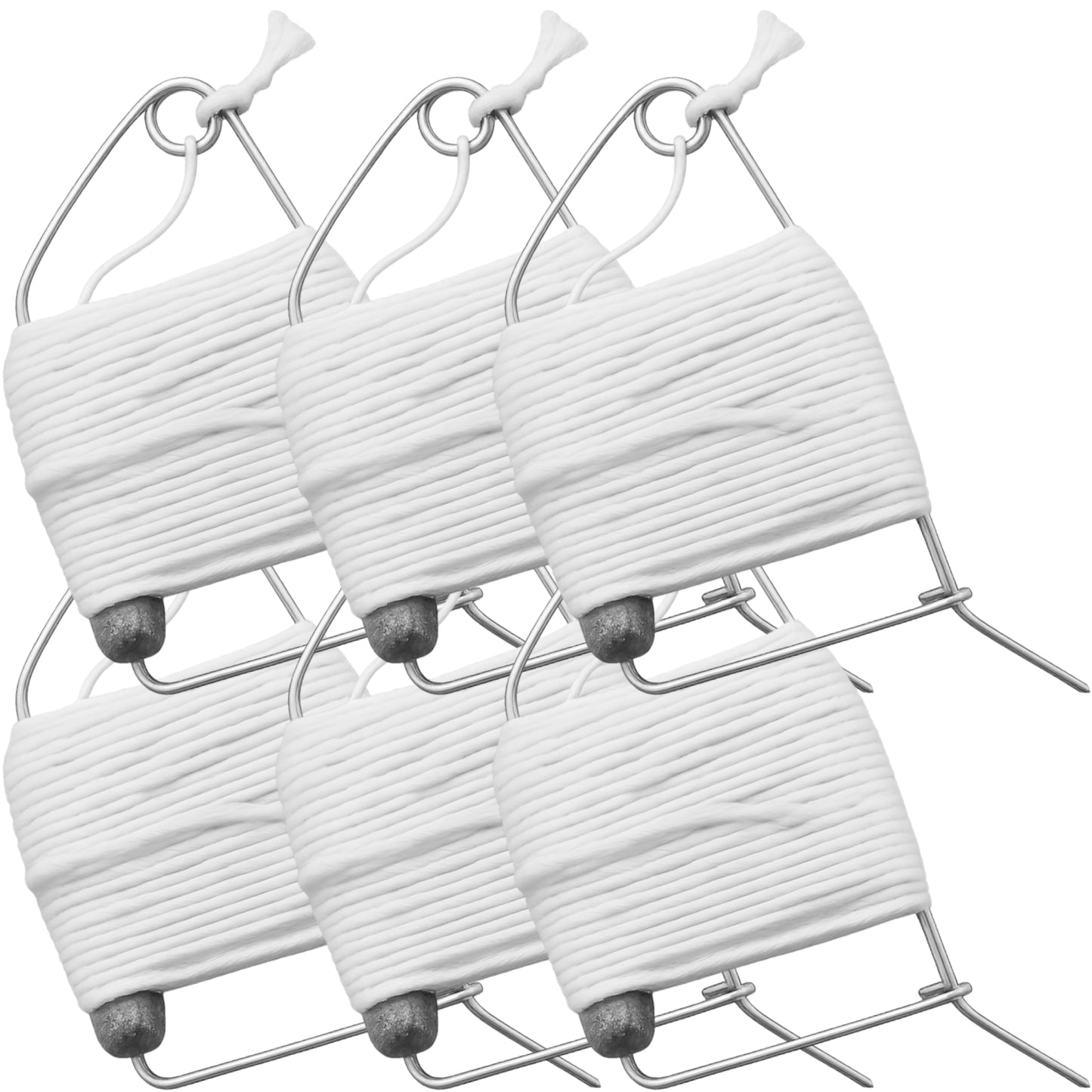 Airfly Blue Crab Throw Line - 30ft Cotton Hand Line with Bait-Lock Pin and Sinker - Chicken Necking Drop Line for Pier, Dock and Bridge - Designed in USA