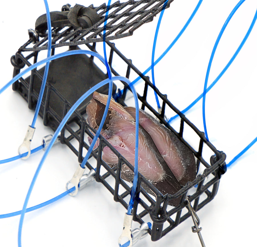 AirFly Dried Mackerel Baits for Crab Snare, Crab Trap, Real Mackerel Ready to Use as Crab Bait, No Refrigeration, 4 Packs