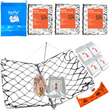 Load image into Gallery viewer, AirFly Crabjaw Hawk Trap Foldable Castable  3pcs + Squid Bait, 4pcs + Bag + Gauge
