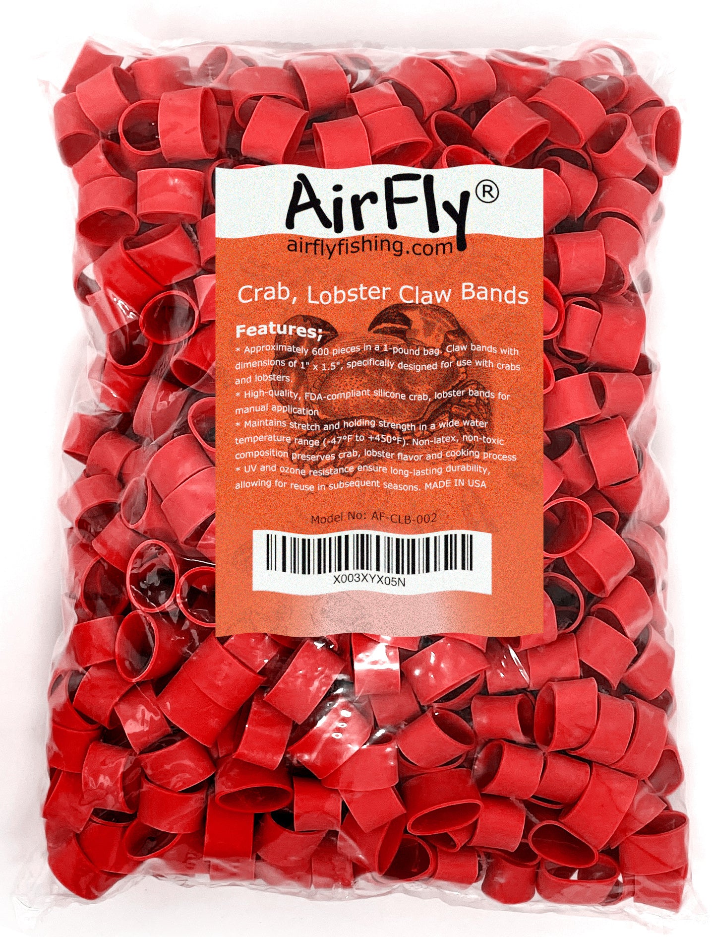 AirFly 6-Loops 5oz Crab Trap for Fishing Pole: Catches Dungeness