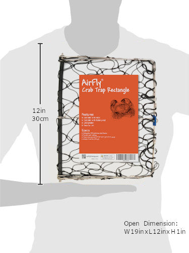 Bulk Sales /// AirFly® Crab Trap Foldable Castable - Rectangle